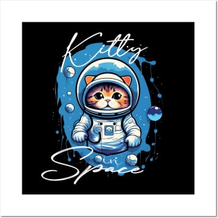 Kitty In Space Posters and Art